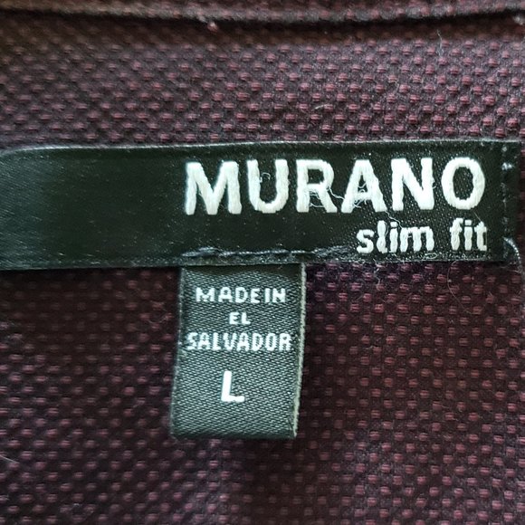 Murano Slim Fit Button Down Long Sleeve Shirt - Picture 8 of 8